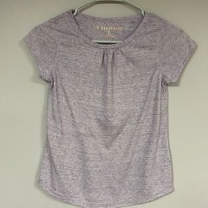 Girls' Vigoss top/ shirt Large, light purples, cotton blend